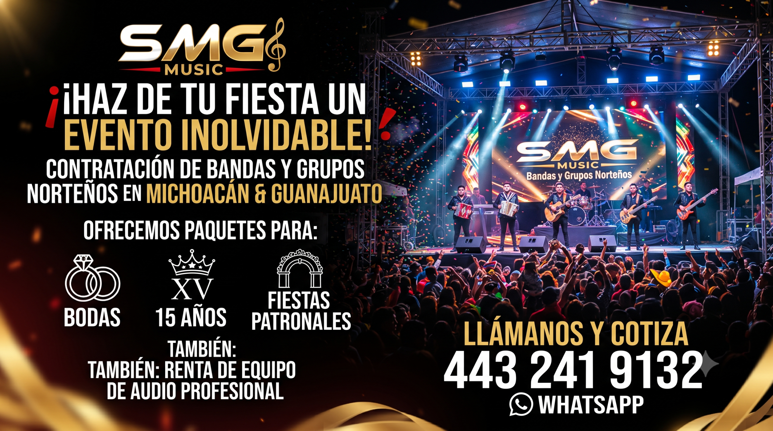Contrataciones de Bandas de Michoacan y Guanajuato