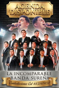Numero Para Contrataciones La Incomparable Banda Sureña