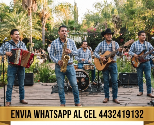 Grupos Musicales en Morelia Contrataciones Cel 4432419132