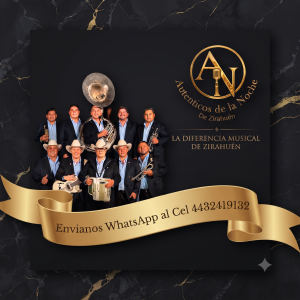 Los Autenticos de La Noche Contrataciones Cel 4432419132