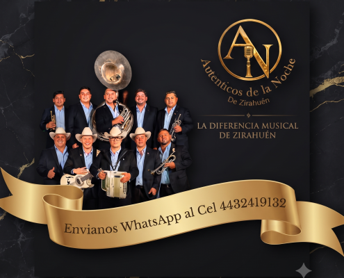 Los Autenticos de La Noche Contrataciones Cel 4432419132